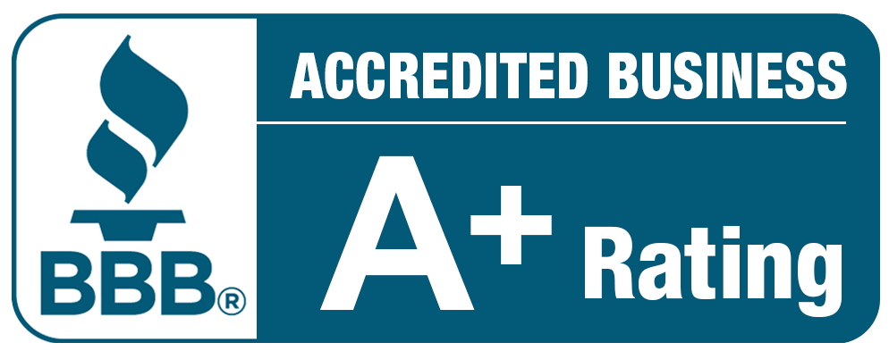 BBB Accredited Business — A+ Rating
